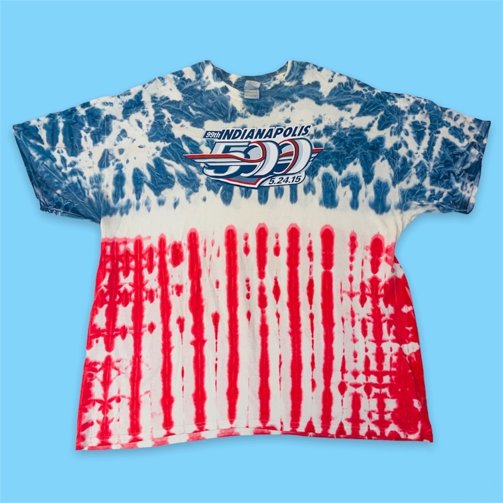 Tie dye Indianapolis 500 T-shirt